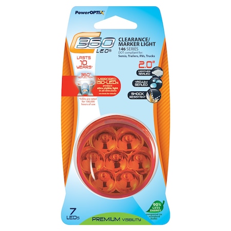 Poweroptix C360 LED 2in MarkerLight Red 101-001462